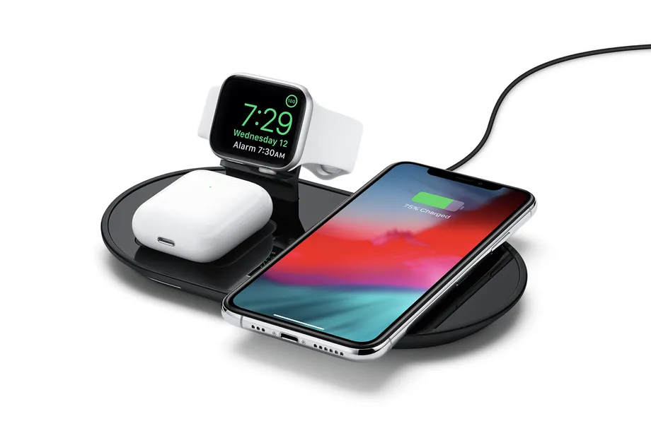 Mophie 3 in 1 Wireless Charging Pad Black